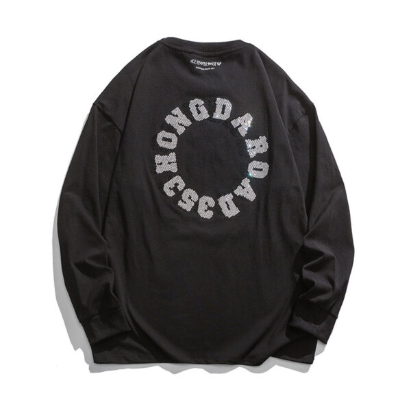 American Tide Brand Pullover Round Neck Creative Print - Image 3